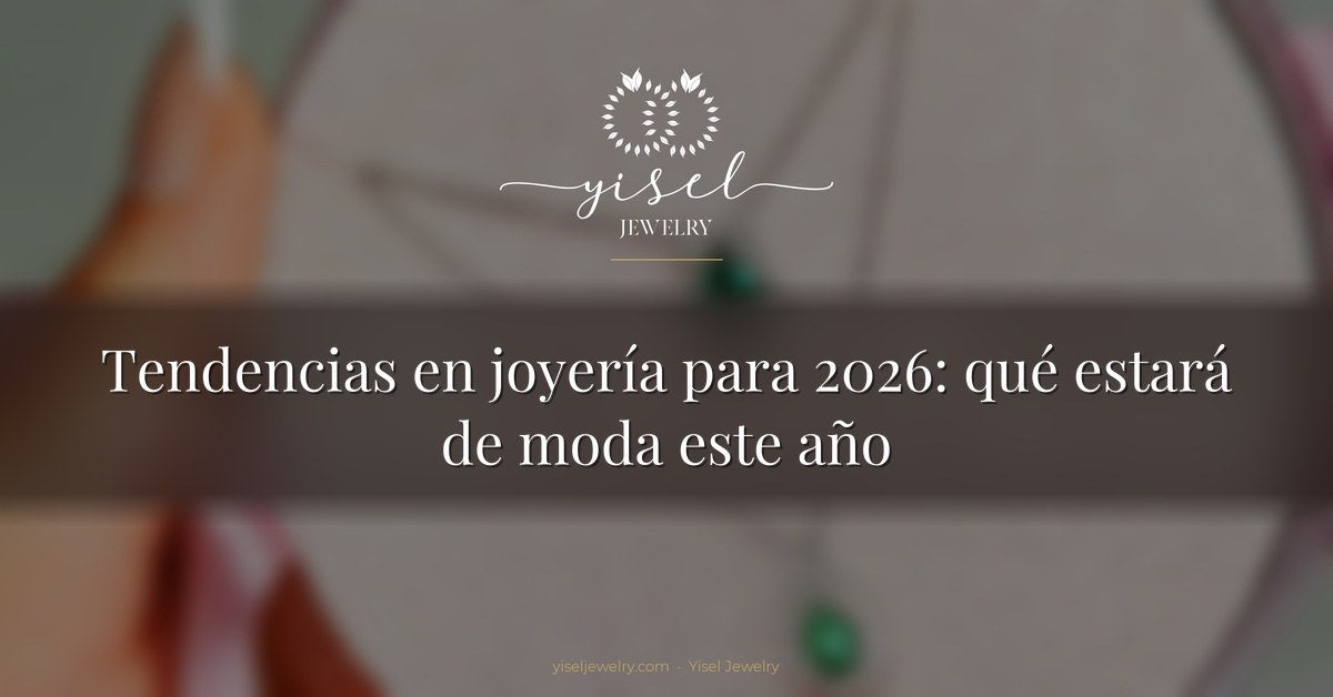 Tendencias en joyería para 2026: qué estará de moda este año