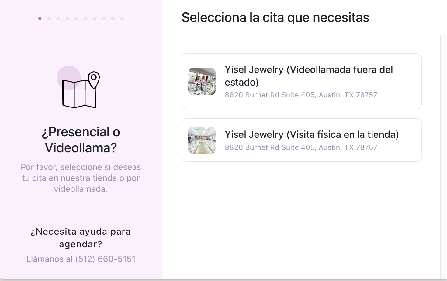 agenda tu cita con Yisel Jewelry Whole sale para ventas por mayoreo