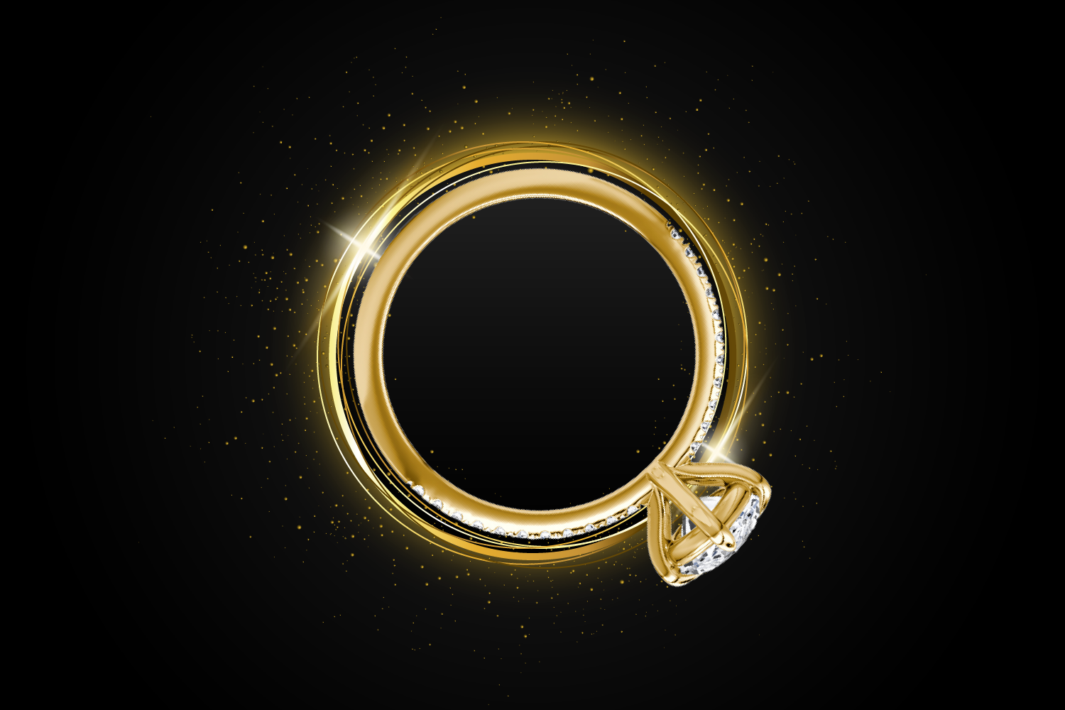 eclipse total anillo de diamantes